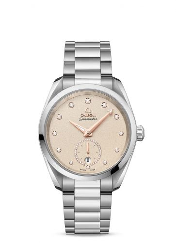 Seamaster Aqua Terra 150M Master Chronometer Small Seconds 38 Stainless Steel / Sand - Diamond / Bracelet