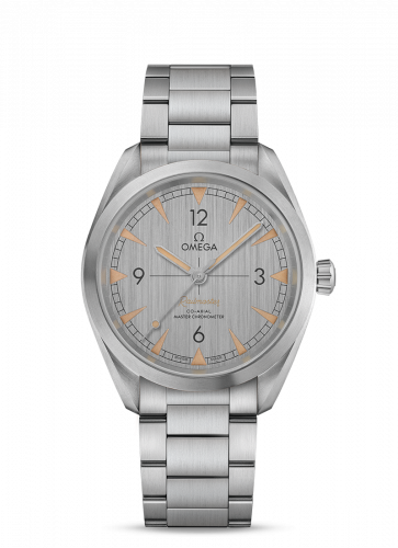 Railmaster Omega Co-Axial Master Chronometer 40 Stainless Steel / Silver / Bracelet