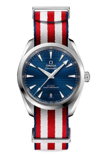 Seamaster Aqua Terra 150M Master Chronometer 38 Stainless Steel / Blue / NATO / US Paralympic