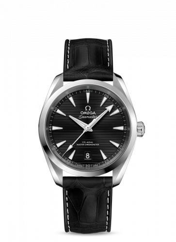 Seamaster Aqua Terra 150M Master Chronometer 38 Stainless Steel / Black / Alligator