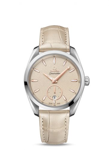 Seamaster Aqua Terra 150M Master Chronometer Small Seconds 38 Stainless Steel / Sand / Alligator