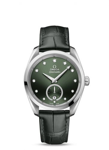 Seamaster Aqua Terra 150M Master Chronometer Small Seconds 38 Stainless Steel / Green - Diamond / Alligator
