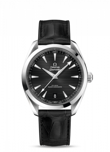 Seamaster Aqua Terra 150M Master Chronometer 41 Stainless Steel / Black / Alligator
