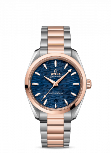 Seamaster Aqua Terra 150M Master Chronometer 38 Stainless Steel / Sedna Gold / Blue-Waves / Bracelet