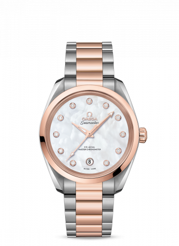 Seamaster Aqua Terra 150M Master Chronometer 38 Stainless Steel / Sedna Gold / MOP / Bracelet