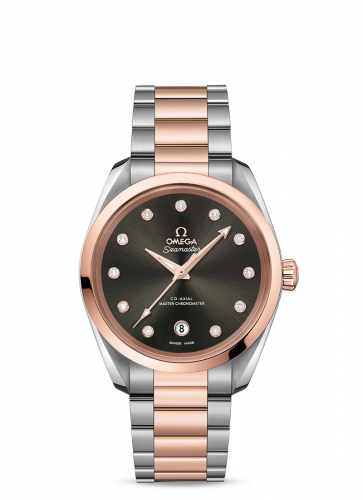 Seamaster Aqua Terra 150M Master Chronometer 38 Stainless Steel / Sedna Gold / Grey / Bracelet