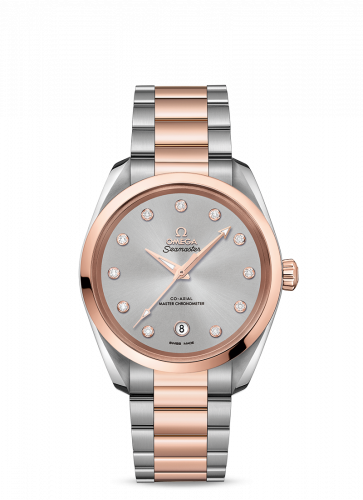 Seamaster Aqua Terra 150M Master Chronometer 38 Stainless Steel / Sedna Gold / Grey / Bracelet