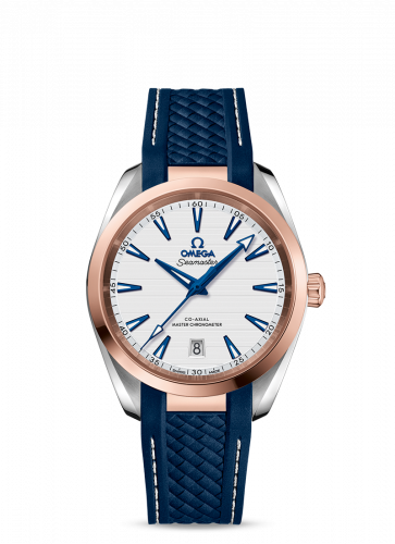 Seamaster Aqua Terra 150M Master Chronometer 38 Stainless Steel / Sedna Gold / Silver / Rubber