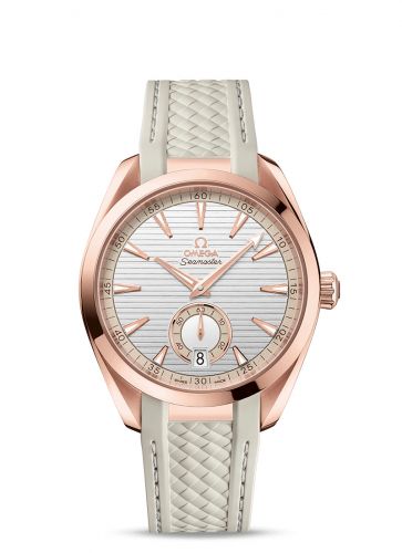 Seamaster Aqua Terra 150M Master Chronometer Small Seconds 41 Sedna Gold / Silver / Rubber