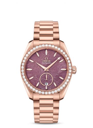 Seamaster Aqua Terra 150M Master Chronometer Small Seconds 38 Sedna Gold / Diamond / Purple Jade / Bracelet