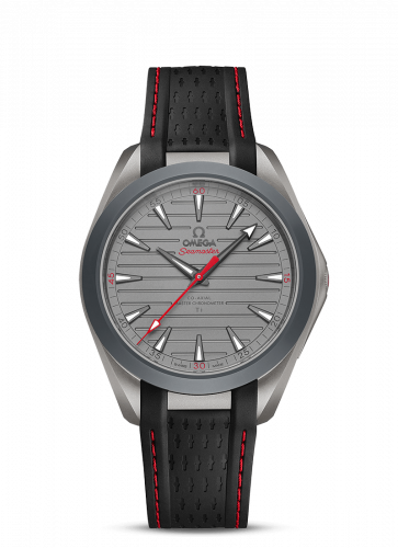 Seamaster Aqua Terra 150M Master Chronometer 41 Ultra Light Titanium / Grey - Red / Rubber