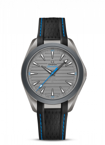 Seamaster Aqua Terra 150M Master Chronometer 41 Ultra Light Titanium / Grey - Blue / Rubber