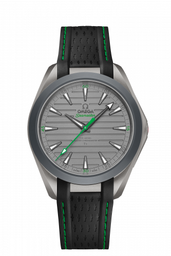 Seamaster Aqua Terra 150M Master Chronometer 41 Ultra Light Titanium / Grey - Orange / Rubber