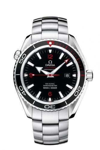 Seamaster Planet Ocean 600M Co-Axial 45.5 Stainless Steel / Black / Bracelet / Product Red