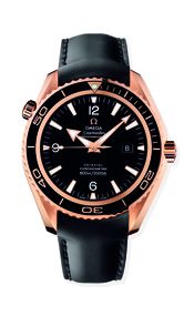Seamaster Planet Ocean 600M Co-Axial 45.5 Red Gold / Black / Rubber