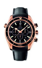 Seamaster Planet Ocean 600M Co-Axial 45.5 Chronograph Red Gold / Black / Rubber