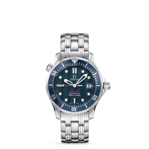 Seamaster Diver 300M Quartz 36.25 Stainless Steel / Blue / Bracelet