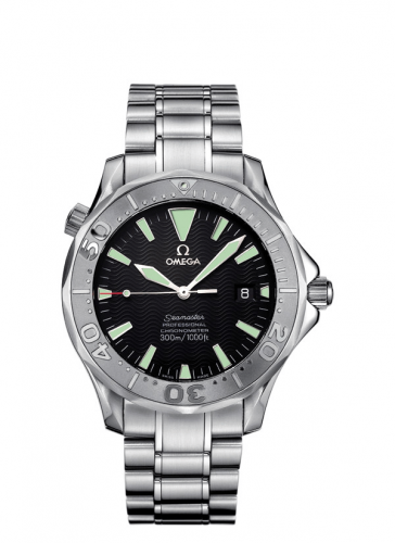 Seamaster Diver 300M Automatic 41 Stainless Steel / White Gold / Black / Panama