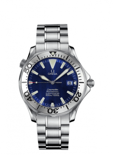 Seamaster Diver 300M Automatic 41 Stainless Steel / Electric Blue / Bracelet / Royal Navy