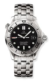 Seamaster Diver 300M Quartz 36.25 Stainless Steel / Black / Bracelet / Japan