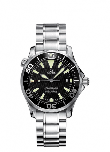 Seamaster Diver 300M Quartz 36.25 Stainless Steel / Black / Bracelet