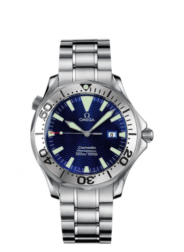 Seamaster Diver 300M Quartz 41 Stainless Steel / Electric Blue / Bracelet