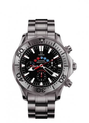 Seamaster Diver 300M Automatic 44 Racing Chronometer Titanium / Black / Bracelet / America's Cup