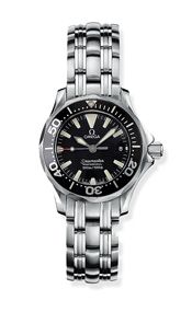 Seamaster Diver 300M Quartz 28 Stainless Steel / Black / Bracelet