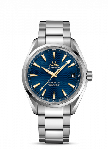 Seamaster Aqua Terra 150m Master Co-Axial 41.5 Stainless Steel / Blue Waves / Bracelet