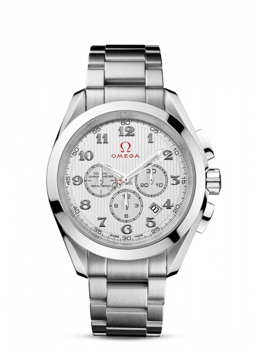 Seamaster Aqua Terra 150M Co-Axial 44 Chronograph Stainless Steel / Silver / Bracelet / Olympic Collection