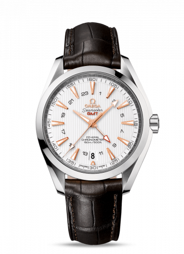 Seamaster Aqua Terra 150M Co-Axial 43 GMT Stainless Steel / Silver