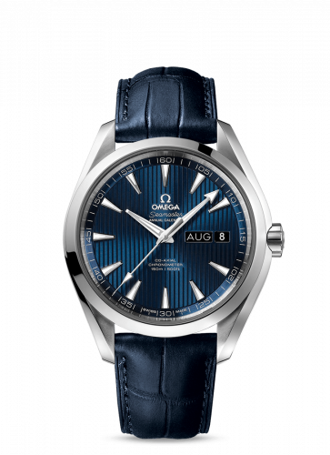 Seamaster Aqua Terra 150M Co-Axial 43 Annual Calendar Stainless Steel / Blue