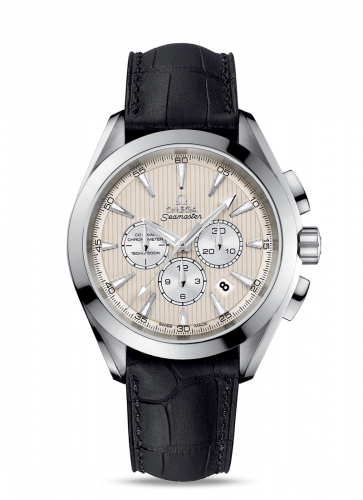 Seamaster Aqua Terra 150M Co-Axial 44 Chronograph Stainless Steel / Ivory
