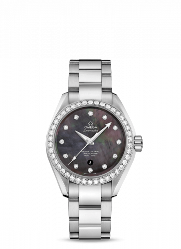 Seamaster Aqua Terra 150M Master Co-Axial 34 Stainless Steel / Diamond / Grey MOP / Bracelet