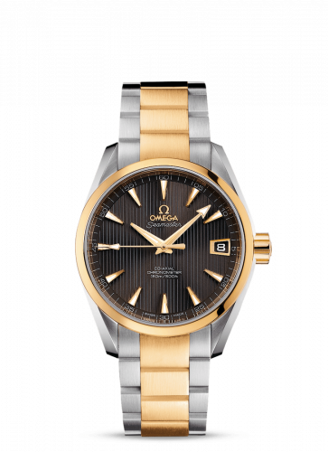 Seamaster Aqua Terra 150M Co-Axial 38.5 Stainless Steel / Yellow Gold / Grey / Bracelet