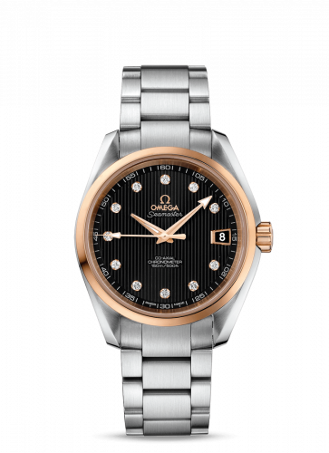 Seamaster Aqua Terra 150M Co-Axial 38.5 Stainless Steel / Red Gold / Black / Bracelet