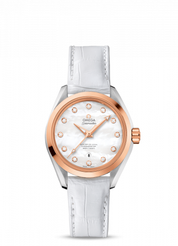 Seamaster Aqua Terra 150M Master Co-Axial 34 Stainless Steel / Sedna Gold / MOP