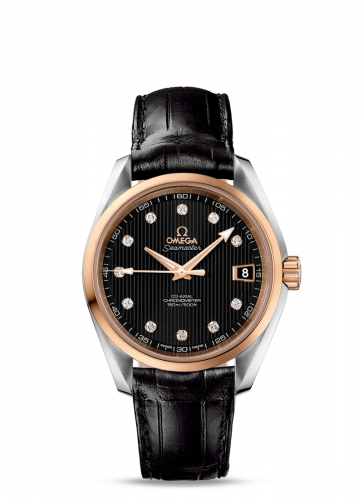Seamaster Aqua Terra 150M Co-Axial 38.5 Stainless Steel / Red Gold / Black