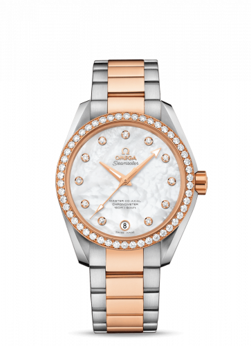 Seamaster Aqua Terra 150M Master Co-Axial 38.5 Stainless Steel / Red Gold / Diamond / MOP / Bracelet