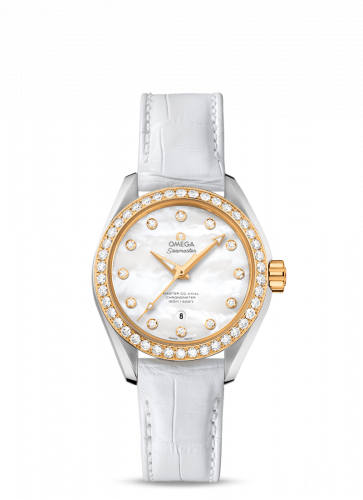 Seamaster Aqua Terra 150M Master Co-Axial 34 Stainless Steel / Yellow Gold / Diamond / MOP
