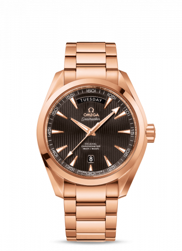 Seamaster Aqua Terra 150m Co-Axial 41.5 Day-Date 41.5mm Red Gold / Grey / Bracelet