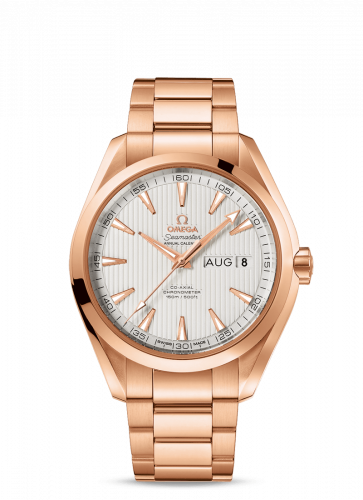 Seamaster Aqua Terra 150M Co-Axial 43 Annual Calendar Red Gold / Silver / Bracelet