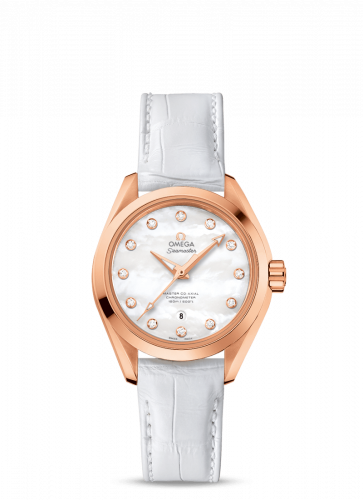 Seamaster Aqua Terra 150M Master Co-Axial 34 Sedna Gold / MOP