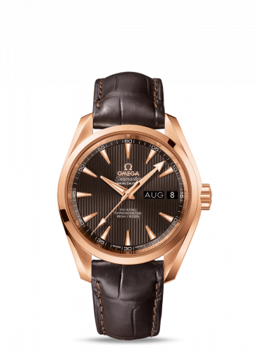 Seamaster Aqua Terra 150M Co-Axial 38.5 Annual Calendar Red Gold / Grey