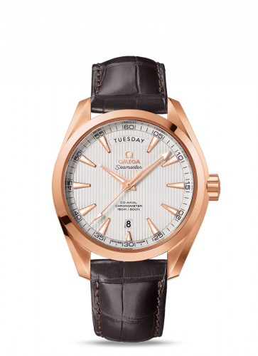 Seamaster Aqua Terra 150m Co-Axial 41.5 Day-Date Red Gold / Silver