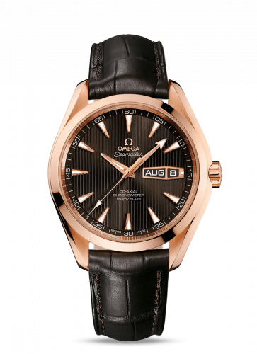 Seamaster Aqua Terra 150m Co-Axial 43 Annual Calendar Red Gold / Grey