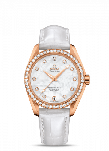 Seamaster Aqua Terra 150M Master Co-Axial 38.5 Red Gold / Diamond / MOP