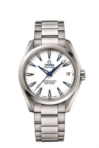 Seamaster Aqua Terra 150M Master Co-Axial 38.5 Titanium / White / Bracelet / GoodPlanet