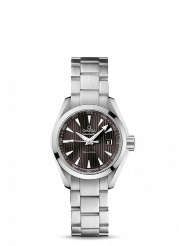 Seamaster Aqua Terra 150M Quartz 30 Stainless Steel / Grey / Bracelet
