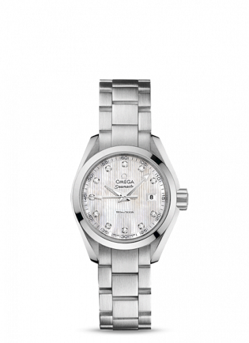 Seamaster Aqua Terra 150M Quartz 30 Stainless Steel / MOP / Bracelet